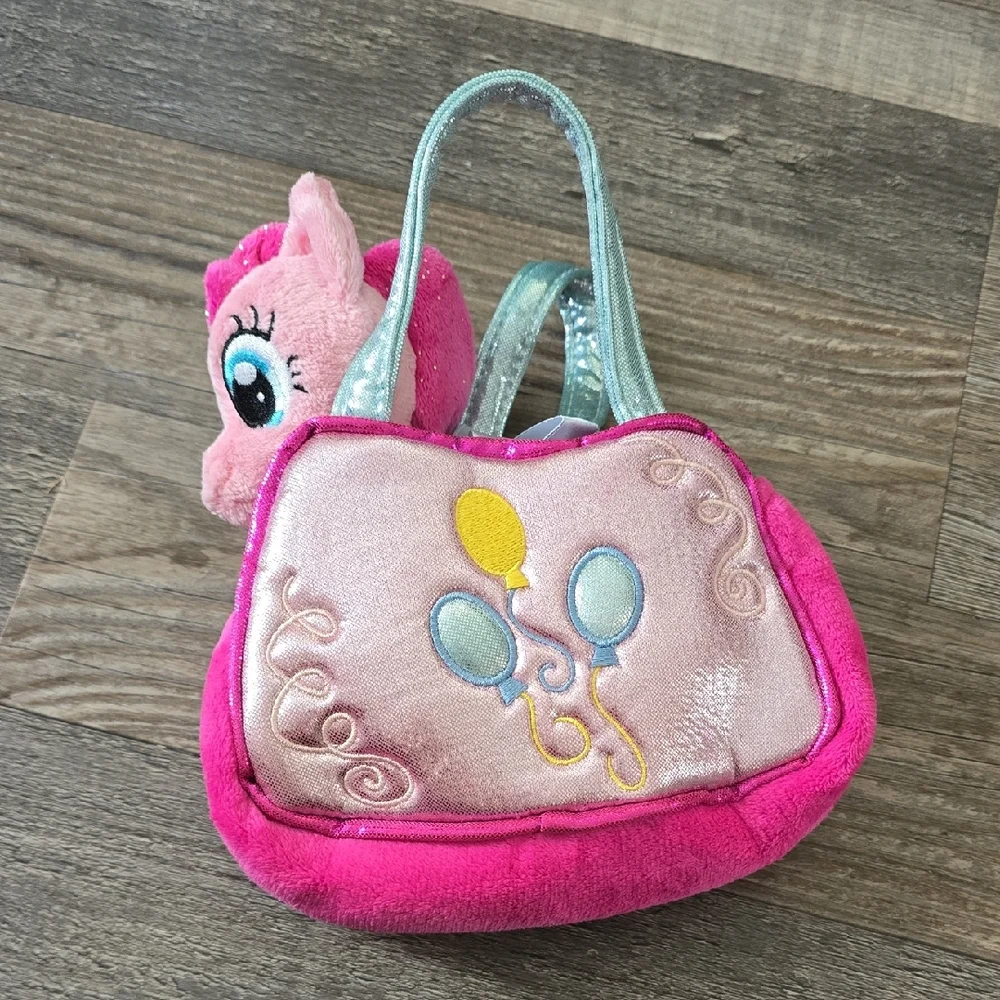 My Little Pony Pinkie Pie Plush Pony With Bag| NWOT‎